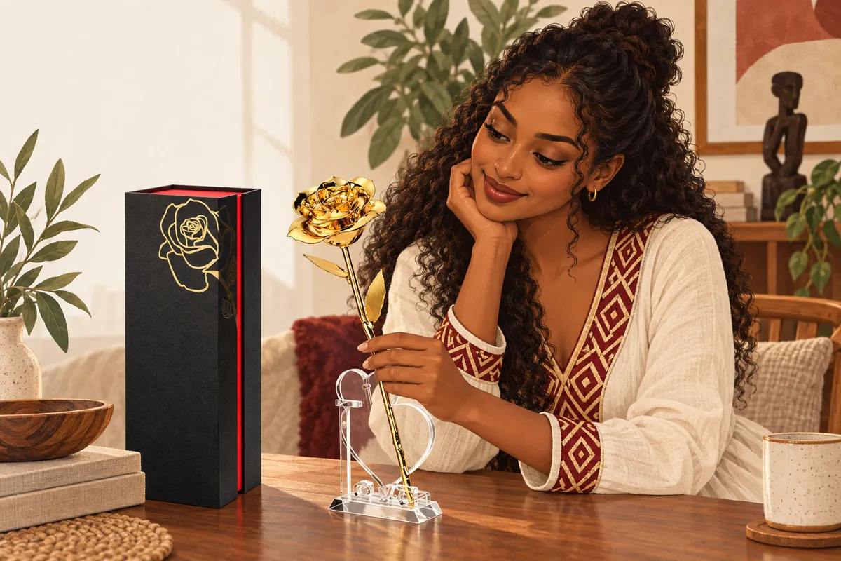 Illustration of the romantic keepsake gift